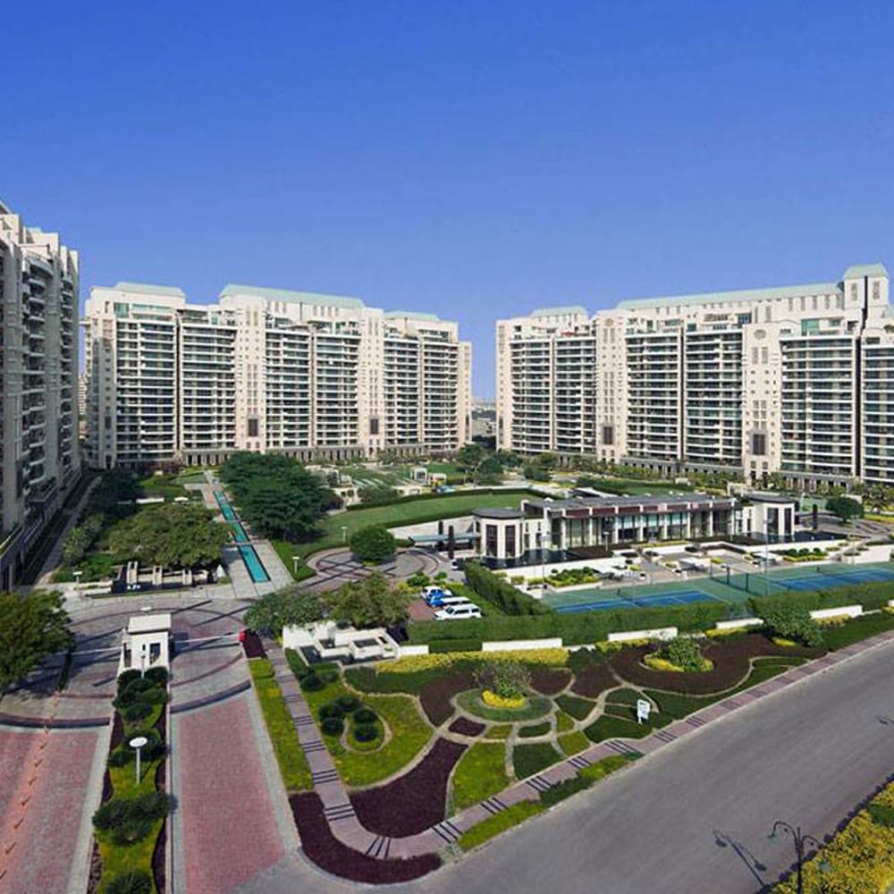 Aerial view of the DLF Magnolias 2 development in Sector 28, DLF Phase 4, Gurugram