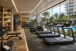 Sports District at Godrej Verano — fitness studio and indoor games